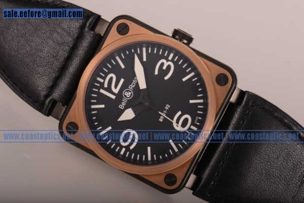 Replica Bell&Ross BR 01-92 Watch PVD 106536 - Click Image to Close
